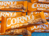 8 CORNY BIG PEANUT & CHOCOLATE Flavor Healthy Energy Breakfast Cereal Bars 50g