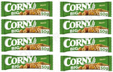 8 x CORNY BIG HAZELNUT Flavor Healthy Energy Breakfast Cereal Bars 50g