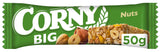 8 x CORNY BIG HAZELNUT Flavor Healthy Energy Breakfast Cereal Bars 50g