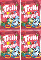 4 x TROLLI PLAY MOUSE Natural Gummies German Sweets Candy Treats 200g 7oz