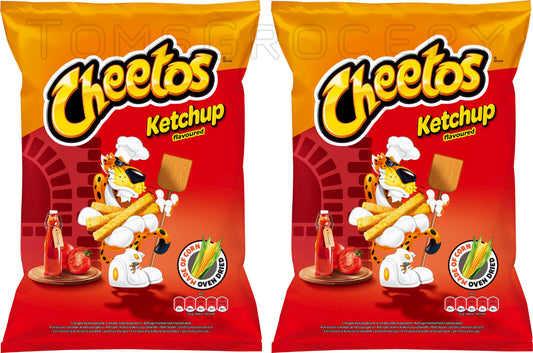 2 CHEETOS KETCHUP Flavor Sticks Chips European Snacks Crisps 165g 5.8oz