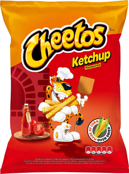 2 CHEETOS KETCHUP Flavor Sticks Chips European Snacks Crisps 165g 5.8oz