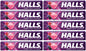 10 x HALLS FOREST FRUIT Flavor Pastilles Refreshing Candy Drops 33g 1.16oz