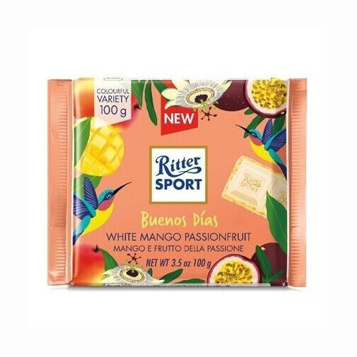 4 RITTER SPORT HONEY SALTED ALMONDS Chocolate Bars German Sweets 100g 3.5oz