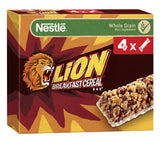 NESTLE LION Breakfast Cereal Bars Box 100g 3.5oz