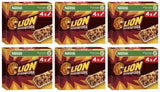 6 NESTLE LION Breakfast Cereal Bars Healthy Tasty Snacks Treats 100g 3.5oz