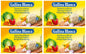4 GALLINA BLANCA VEGETABLE Soup Cubes Bouillon Broth Quick Prep 80g 2.8oz