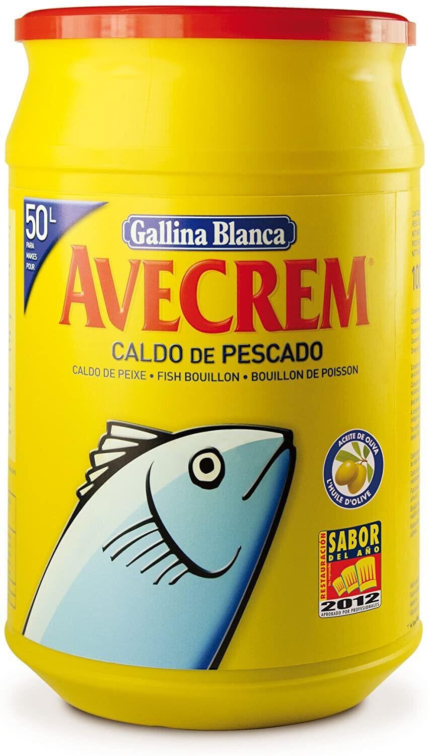 GALLINA BLANCA Instant Fish Soup Bouillon Preparation Spice Mix For Chefs 1kg