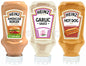 HEINZ BARBECUE Sauce Bundle Classic, Sweet & Garlic Sauces 3 Bottles Mix