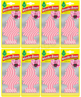 8 WUNDER BAUM BUBBLE GUM Car Scents Hanging Little Trees Air Freshener
