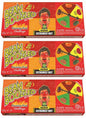 JELLY BELLY BEAN BOOZLED SPINNER Challenge Flaming Hot Candy Party Box 3x 100g