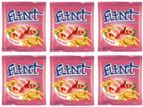 6 FLINT BACON Flavor Baked Bread Crisps 35g 1.2oz