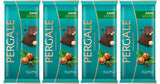 4 PERGALE DARK CHOCOLATE Bars with Whole Hazelnuts 85g 3oz