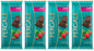 4 PERGALE DARK CHOCOLATE with Raspberry Pieces European Candy Sweets 85g 3oz