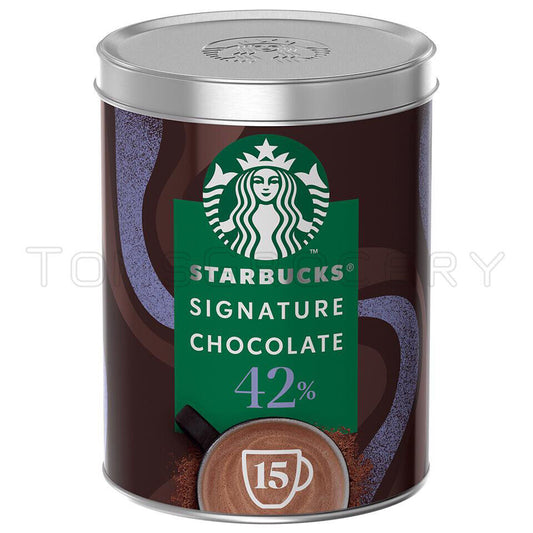 STARBUCKS SIGNATURE CHOCOLATE 42% Instant Drink Powder Tin 330g 11.6oz