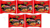 SAMYANG BULDAK 2X SPICY HOT CHICKEN Flavor Korean Ramen Instant Noodles 5x 140g