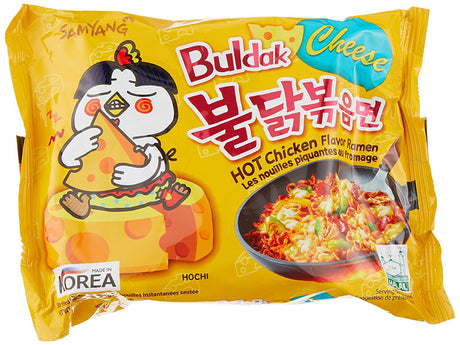 SAMYANG BULDAK HOT CHICKEN CHEESE Flavor Korean Ramen Instant Noodles 2x 140g