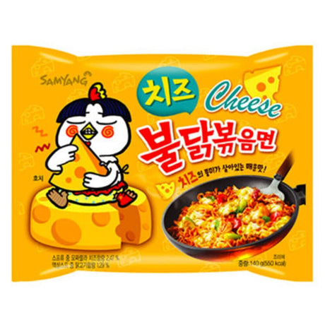 SAMYANG BULDAK HOT CHICKEN CHEESE Flavor Instant Ramen 140g