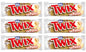 6 TWIX WHITE COOKIE BARS Caramel & Milk Chocolate Snacks European Sweets 50g