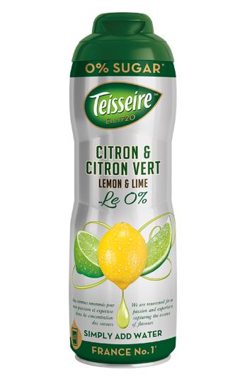 TEISSEIRE Sugarfree Syrup Flavor Enhancer For Kids Drinks Cocktails Parties