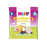 6 HIPP BLUEBERRY Rice Cakes Organic Baby Snacks from 8 Months 33g 1.1oz