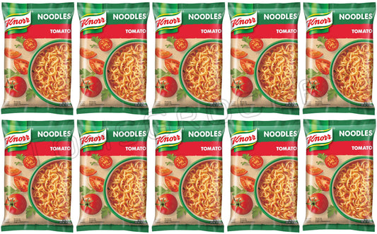 12 KNORR TOMATO Flavor Ramen Instant Noodles Vegetarian European Snacks 65g