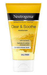 NEUTROGENA CLEAR & SOOTHE Moisturiser Hydrates & Calms Stressed Skin 75ml