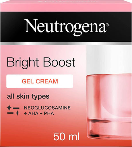 NEUTROGENA BRIGHT BOOST Gel Cream For All Skin Types 50ml