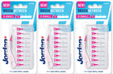 3 JORDAN BRUSH BETWEEN Refillable Interdental Brush With Refill Heads Size XS