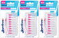 3 JORDAN BRUSH BETWEEN Refillable Interdental Brush With Refill Heads Size XS