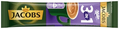2 JACOBS MILKA CHOCOLATE Flavor 3in1 Instant Cappuccino Coffee Drink 180g 6.3oz