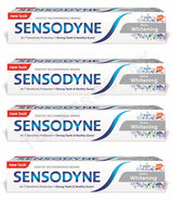 4 SENSODYNE EXTRA WHITENING Sensitivity Protection Daily Toothpaste 75ml