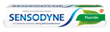 4 SENSODYNE FLUORIDE Sensitivity Protection Daily Toothpaste 75ml