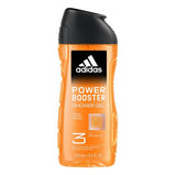 5 ADIDAS POWER BOOSTER 3in1 Enduring Shower Gel Bottles For Men 250ml