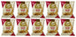 10 BON CHANCE SALAMI Flavor Baked Bread Crisps European Snacks 120g 4.2oz