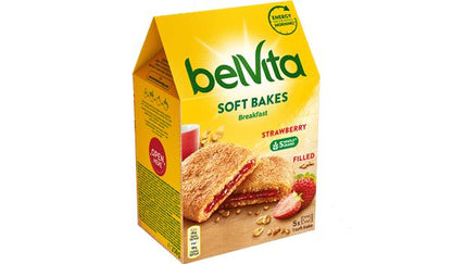 4 BELVITA SOFT BAKES Bundle Wholegrain Breakfast Biscuits Cookies 250g 8.8oz