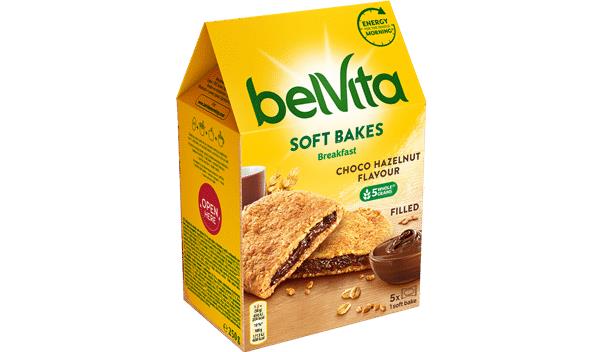 4 BELVITA SOFT BAKES Bundle Wholegrain Breakfast Biscuits Cookies 250g 8.8oz