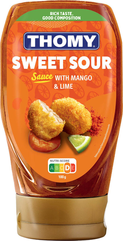 THOMY SWEET SOUR Sauce with Mango & Lime For Asian Recipes 347g 12oz