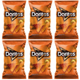 6 DORITOS NACHO Cheese Flavor Tortilla Chips  100g 3.5oz