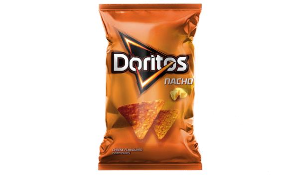 6 DORITOS NACHO Cheese Flavor Corn Chips Crisps European Snacks 100g 3.5oz