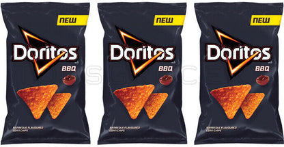 3 DORITOS BBQ Flavor Corn Chips Crisps European Snacks 100g 3.5oz