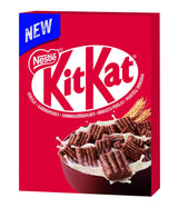 3 KIT KAT Breakfast Cereals Super Crunchy Cocoa Flavor Snacks 330g 11.6oz