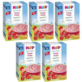 5 HIPP FOREST FRUITS Organic Milk Cereal from 6 Months Gluten Free 250g 8.8oz
