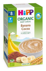 HIPP ORGANIC Baby Cereal with Banana & Cocoa from 8 Months 200g 7oz