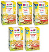 5 HIPP ORGANIC Cereal Flakes with Fruits from 10 Months 200g 7oz