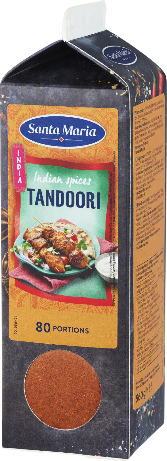 SANTA MARIA TANDOORI Indian Spice Seasoning Mix XXL Pack 560g 19oz