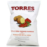 4 TORRES SMOKED PAPRIKA Flavor Premium Potato Chips 150g 5.29oz