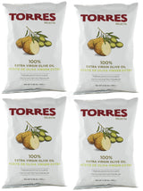 4 TORRES OLIVE OIL Flavor Premium Potato Chips European Snacks 150g 5.29oz