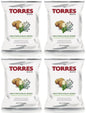4 TORRES MEDITERRANEAN HERBS Flavor Premium Potato Chips Snacks 150g 5.29oz