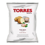 4 TORRES FOIE GRAS Flavor Premium Potato Chips Bags European Snacks 150g 5.29oz